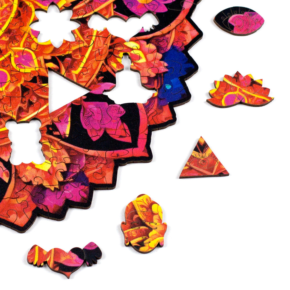 Puzzle da Mandala Amor Puzi
