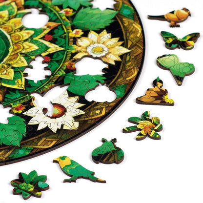 Puzzle da Mandala da Natureza Puzi