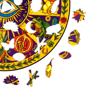 Puzzle da Mandala da Prosperidade Puzi