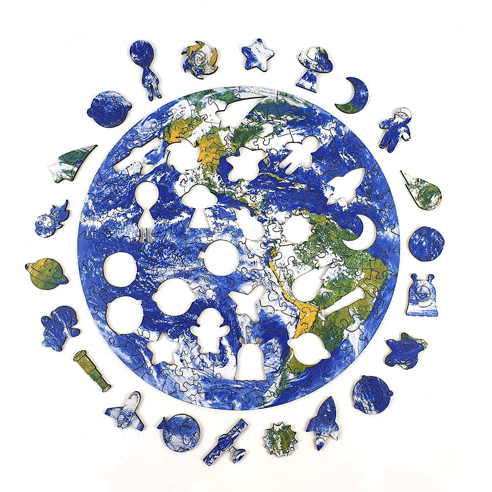 Quebra-Cabeça Planeta Terra
