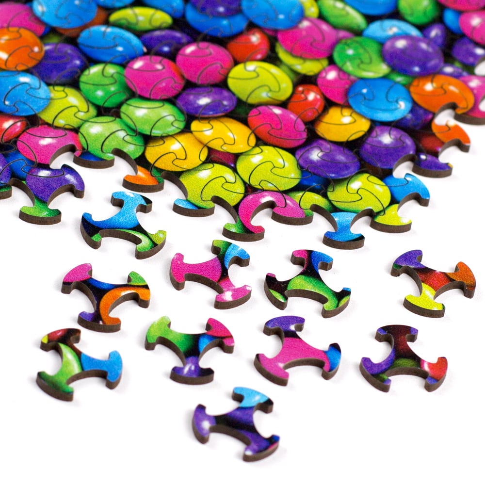 Quebra-Cabeça Doces Coloridos