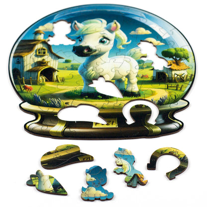 Quebra-Cabeça Orbe Cavalo