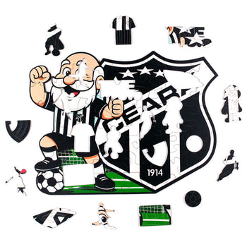 Quebra-Cabeça infantil do Ceará com peças temáticas ao redor