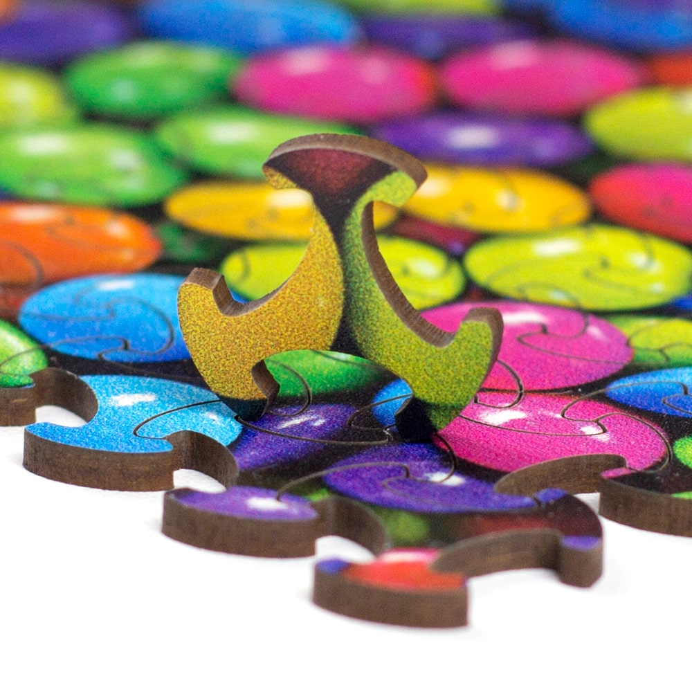 Quebra-Cabeça Doces Coloridos