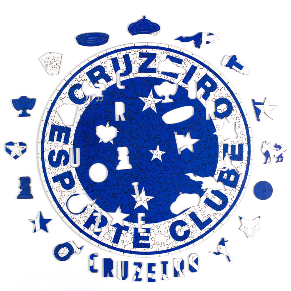 Quebra-Cabeça Oficial do Cruzeiro Esporte Clube - Puzi