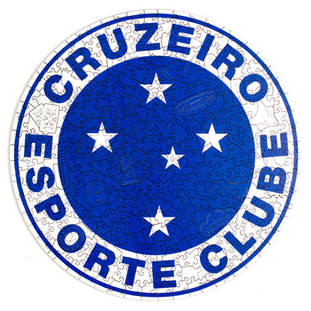 Quebra-Cabeça Cruzeiro Escudo Oficial para Toda Família