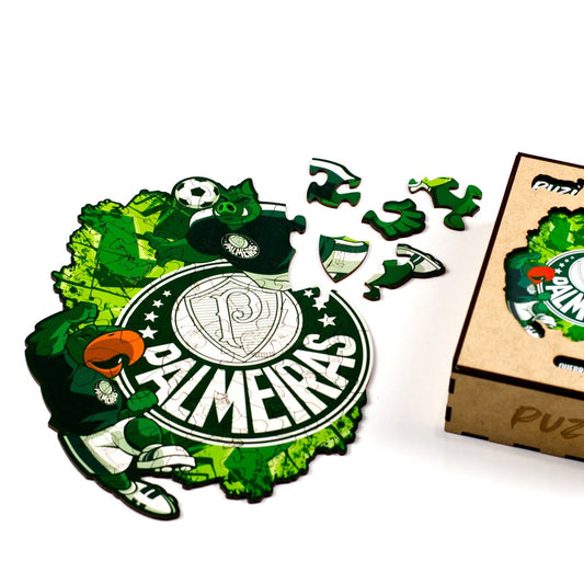 Quebra-Cabeça de Madeira Palmeiras Kids