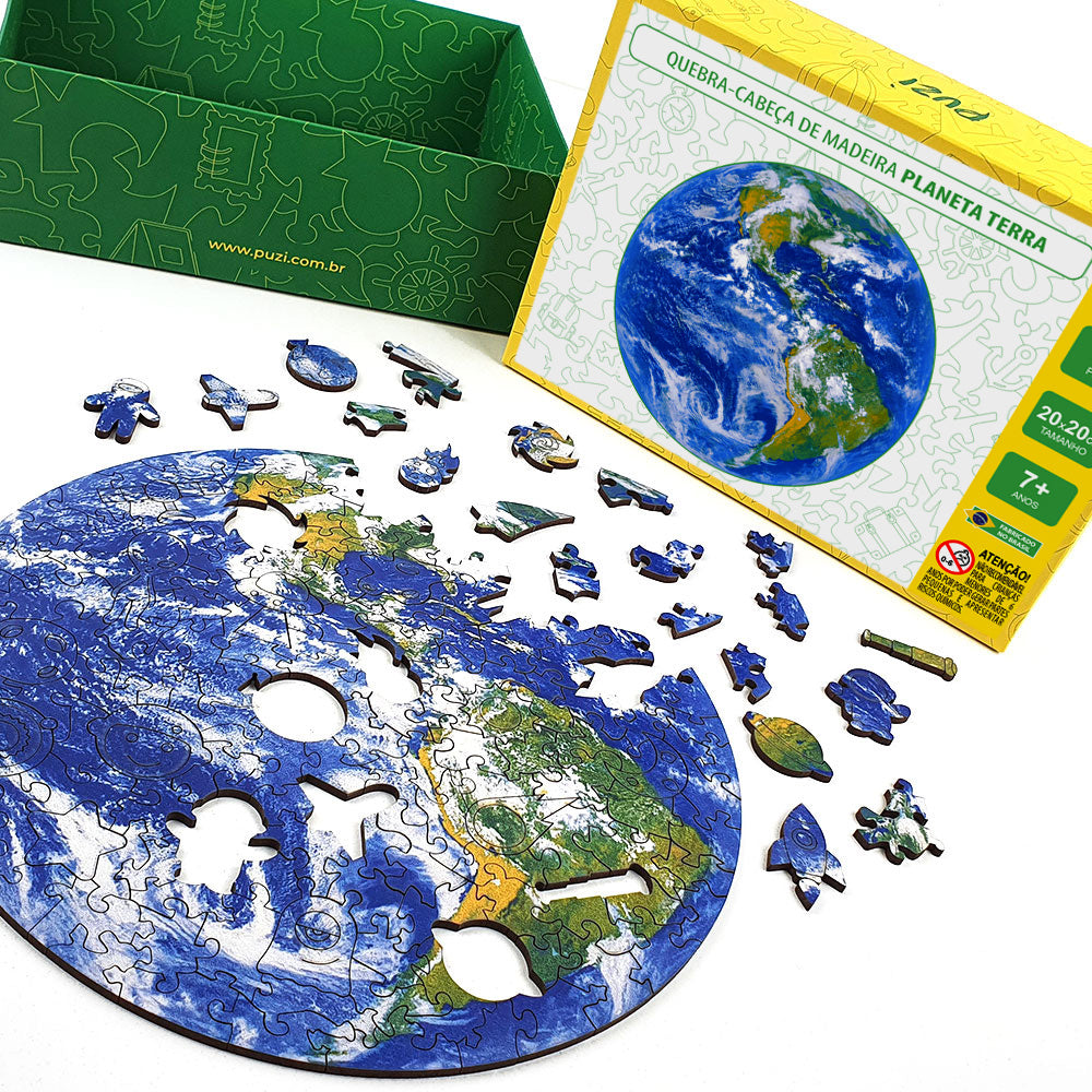 Quebra-Cabeça Planeta Terra