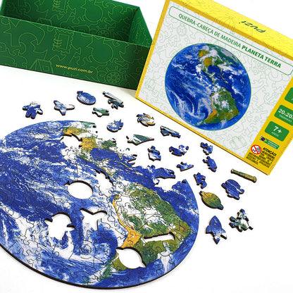Quebra-Cabeça Planeta Terra