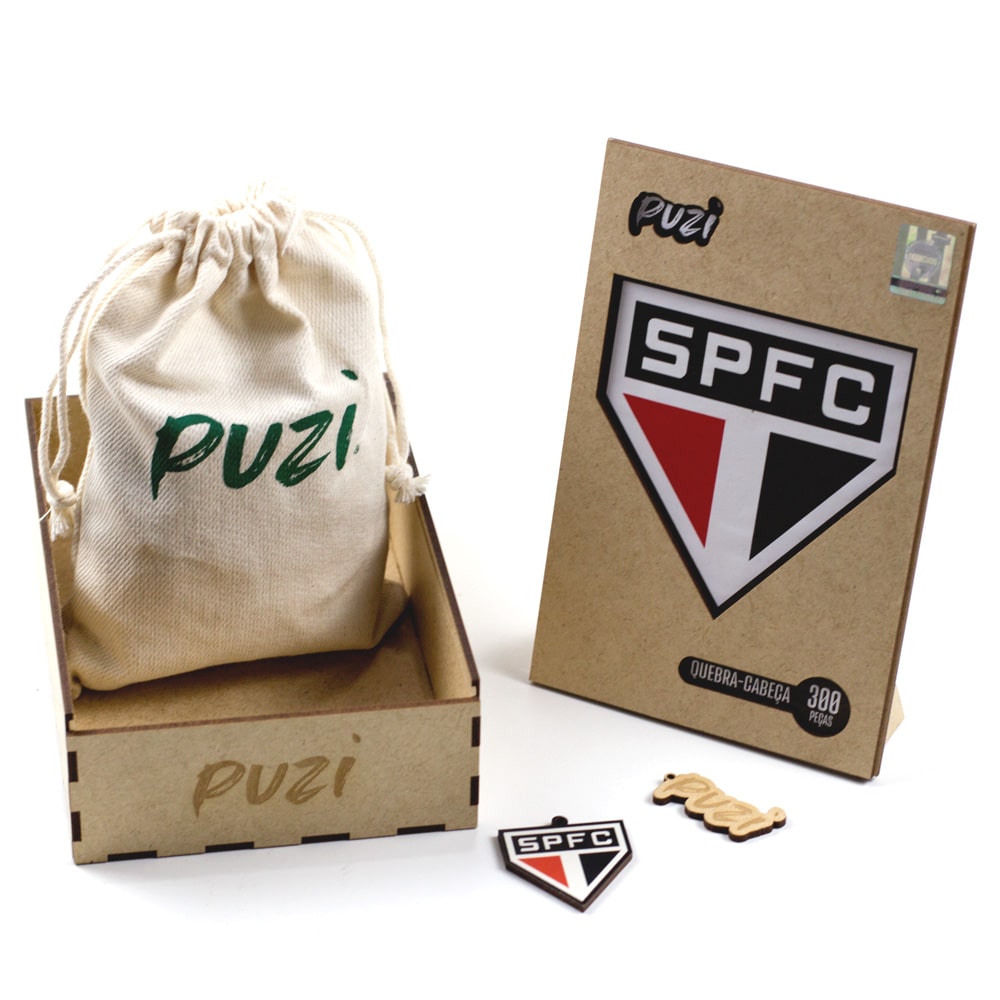 Peças temáticas de madeira SPFC