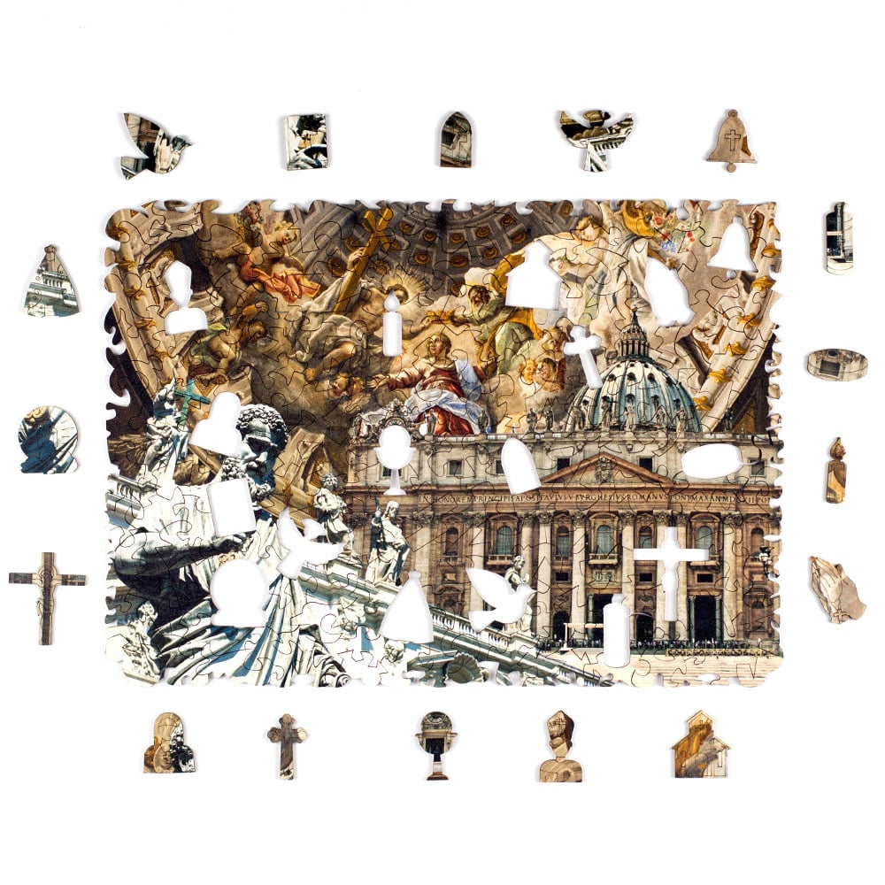 Quebra-Cabeça de Madeira do Vaticano - Puzi