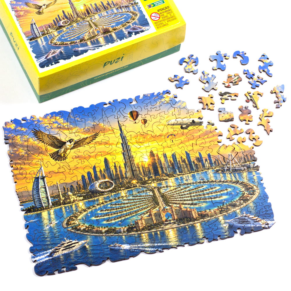 Quebra-Cabeça Puzi Dubai - 200 peças