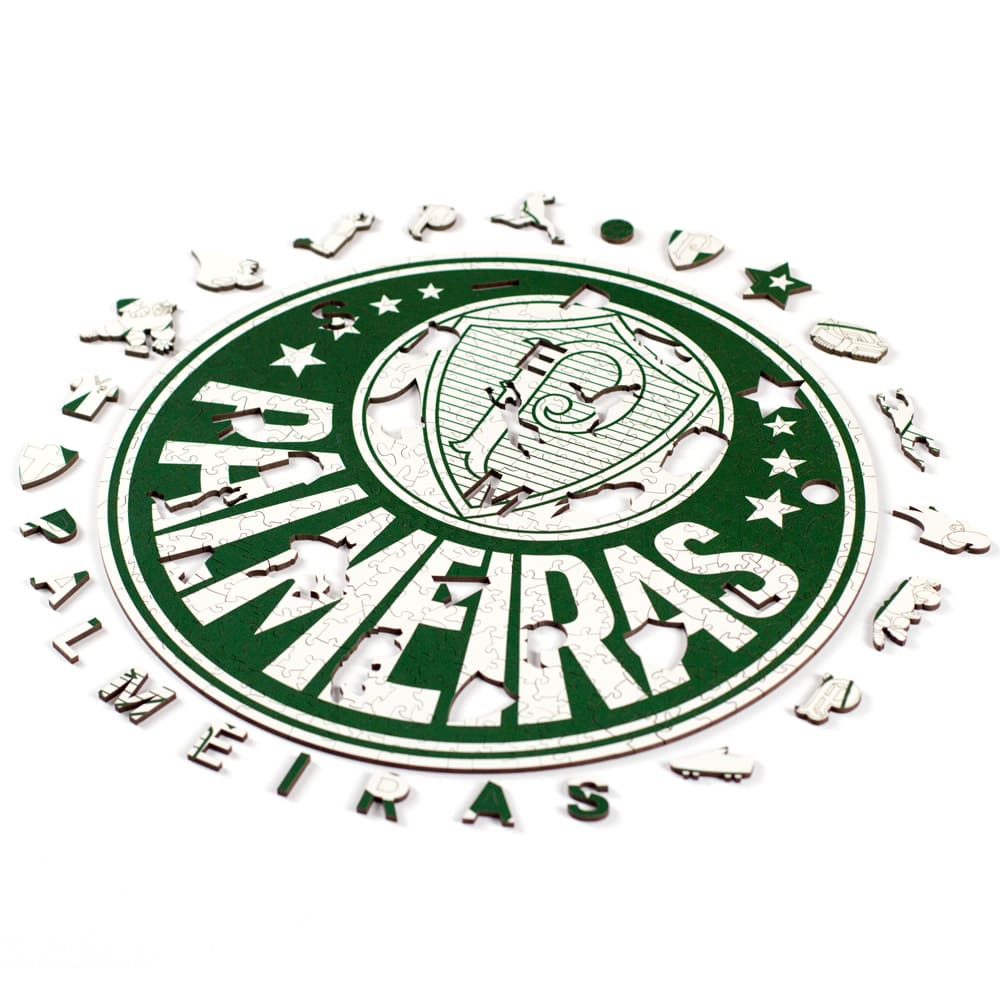 Quebra-Cabeça do Escudo Oficial do Palmeiras (Puzi)