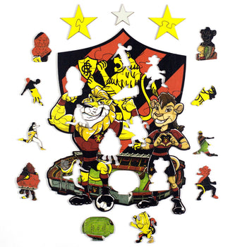 Quebra-Cabeça Infantil do Sport Recife com Peças de Madeira