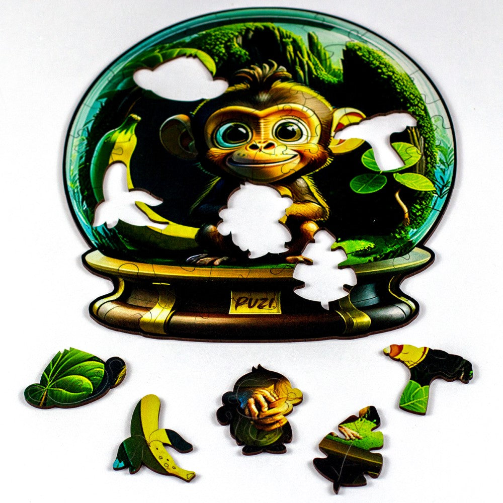 Quebra-Cabeça Orbe Macaco