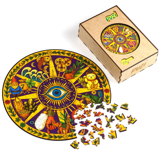 Quebra-Cabeça Mandala da Prosperidade