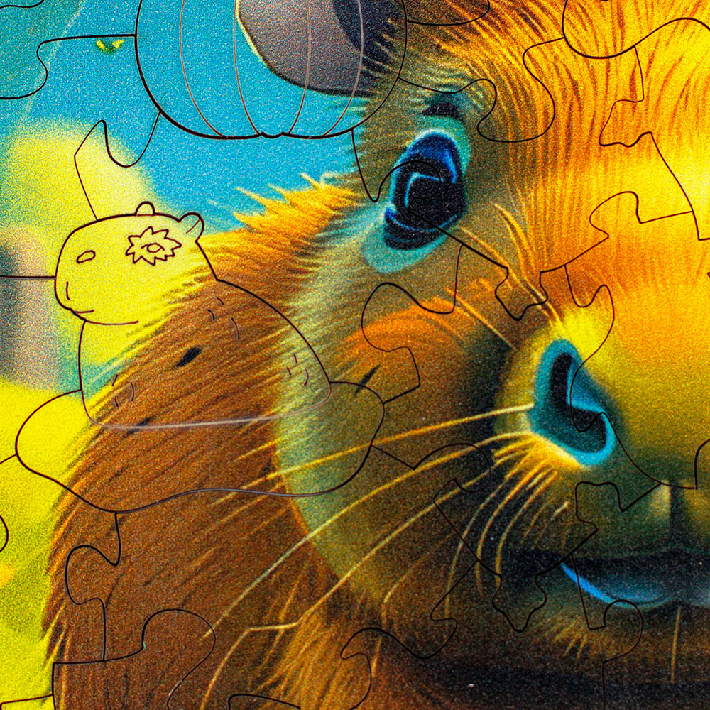 Quebra-Cabeça Orbe Capivara