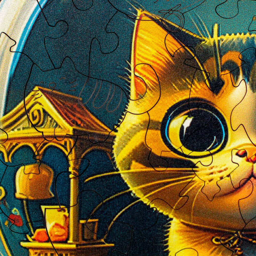 Quebra-Cabeça Orbe Gato