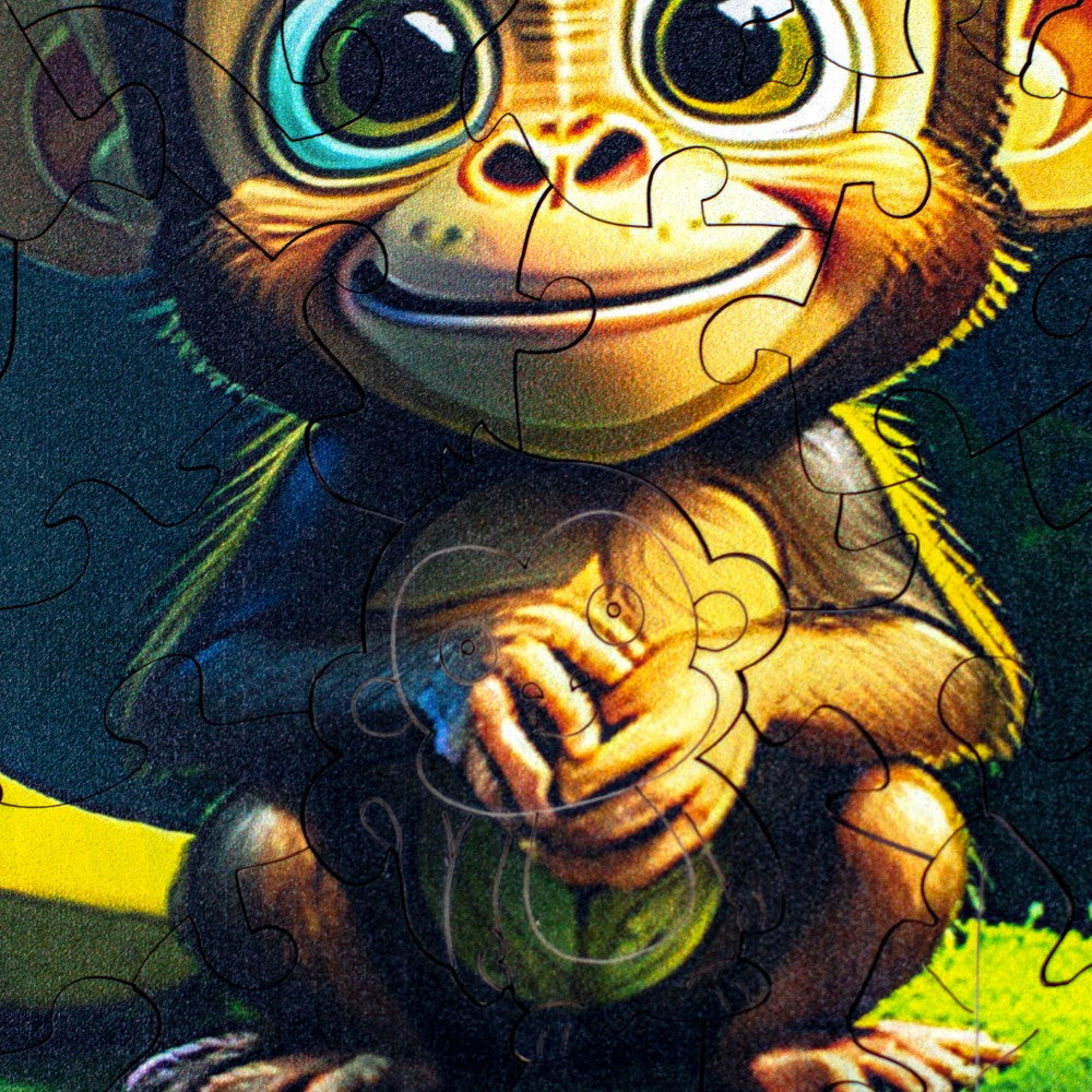 Quebra-Cabeça Orbe Macaco