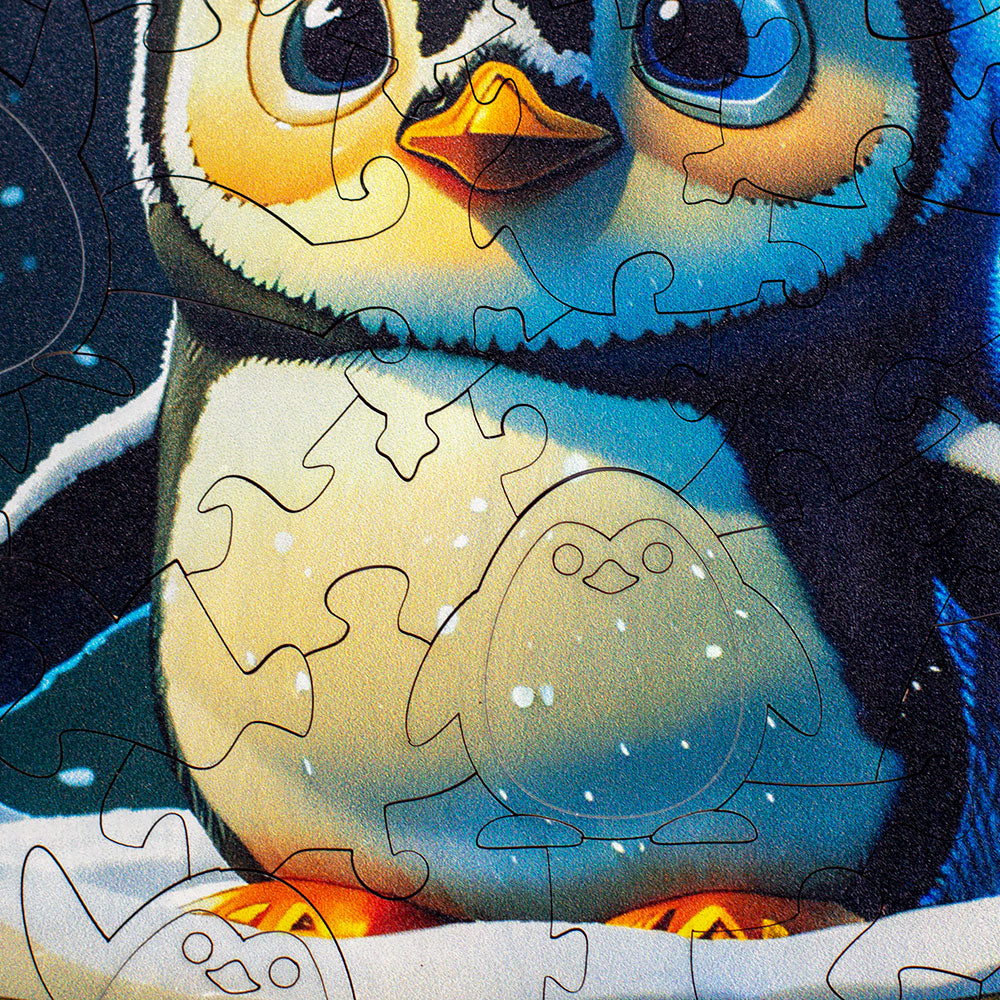 Quebra-Cabeça Orbe Pinguim