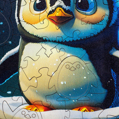 Quebra-Cabeça Orbe Pinguim