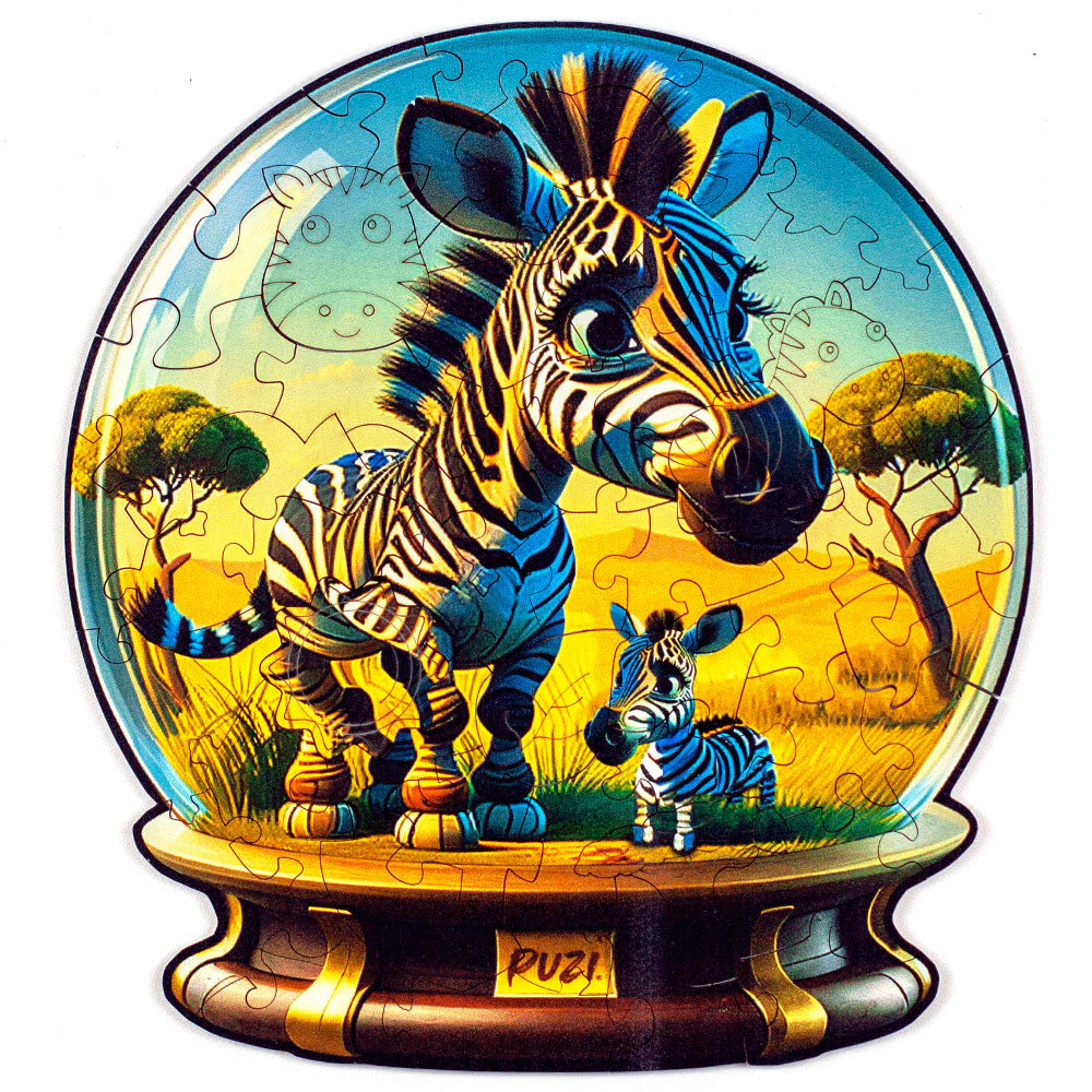 Quebra-Cabeça Orbe Zebra