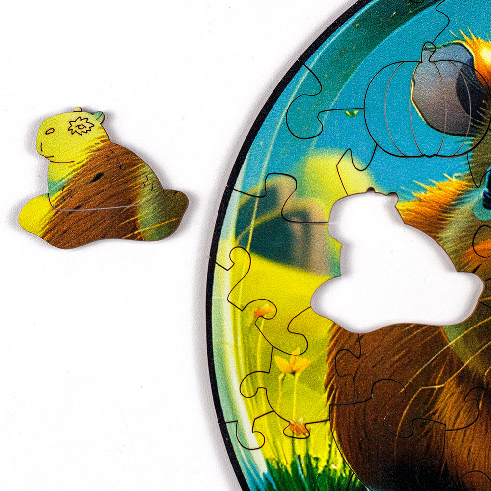 Quebra-Cabeça Orbe Capivara