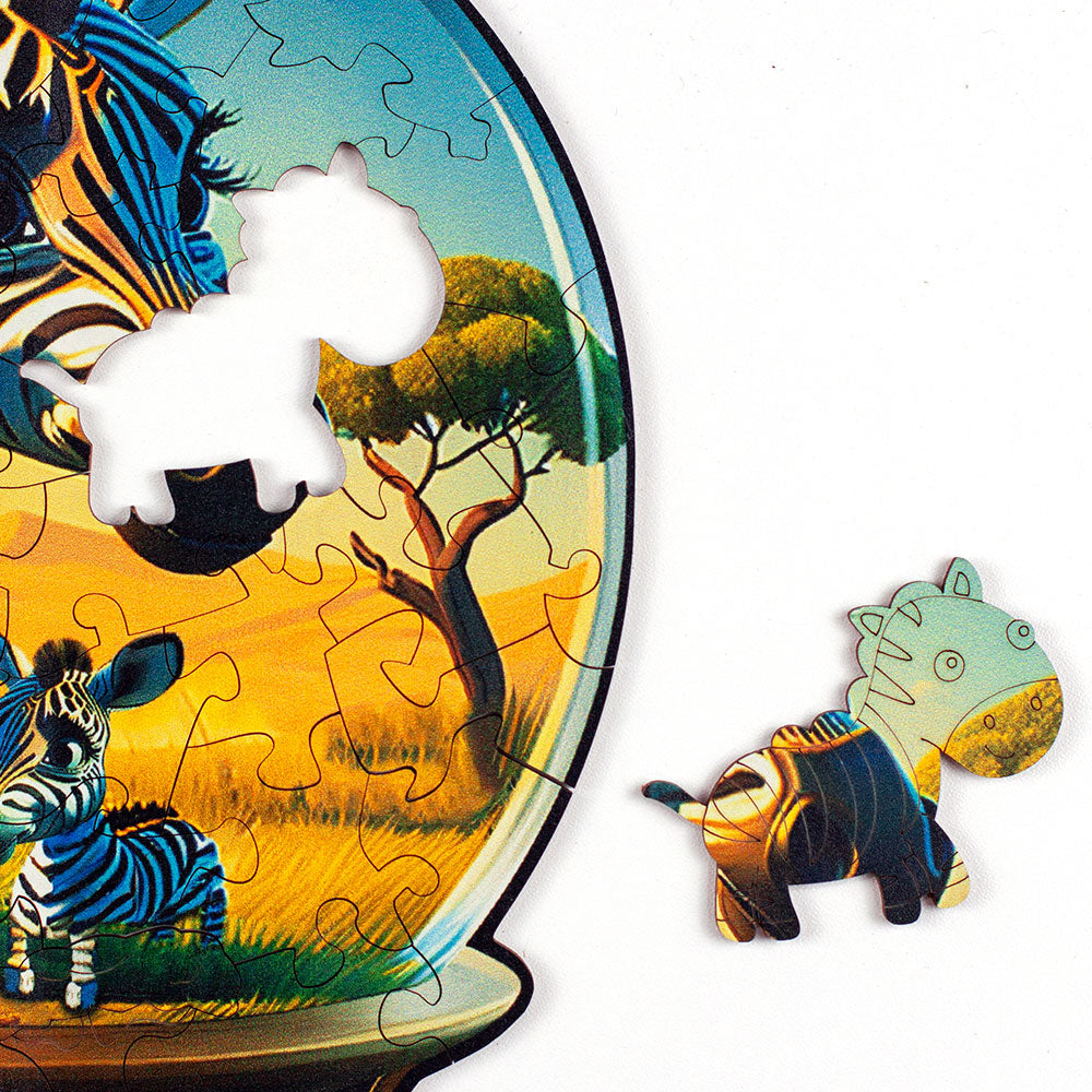 Quebra-Cabeça Orbe Zebra