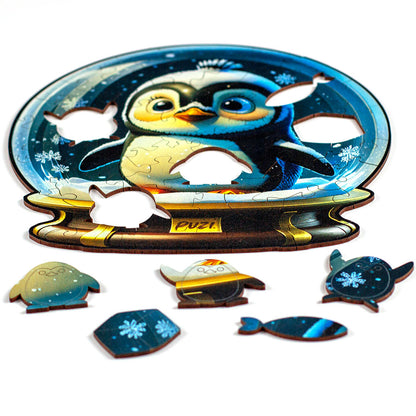 Quebra-Cabeça Orbe Pinguim