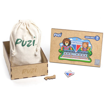 Quebra-Cabeça Puzi Fortaleza Kids - Produto Oficial