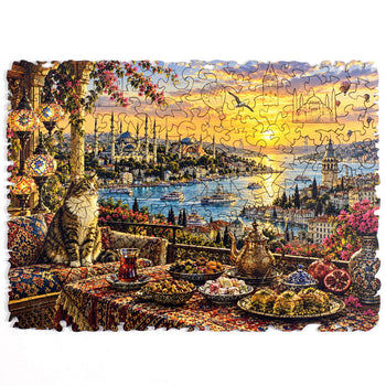 Quebra-Cabeça de Madeira Puzi Istambul