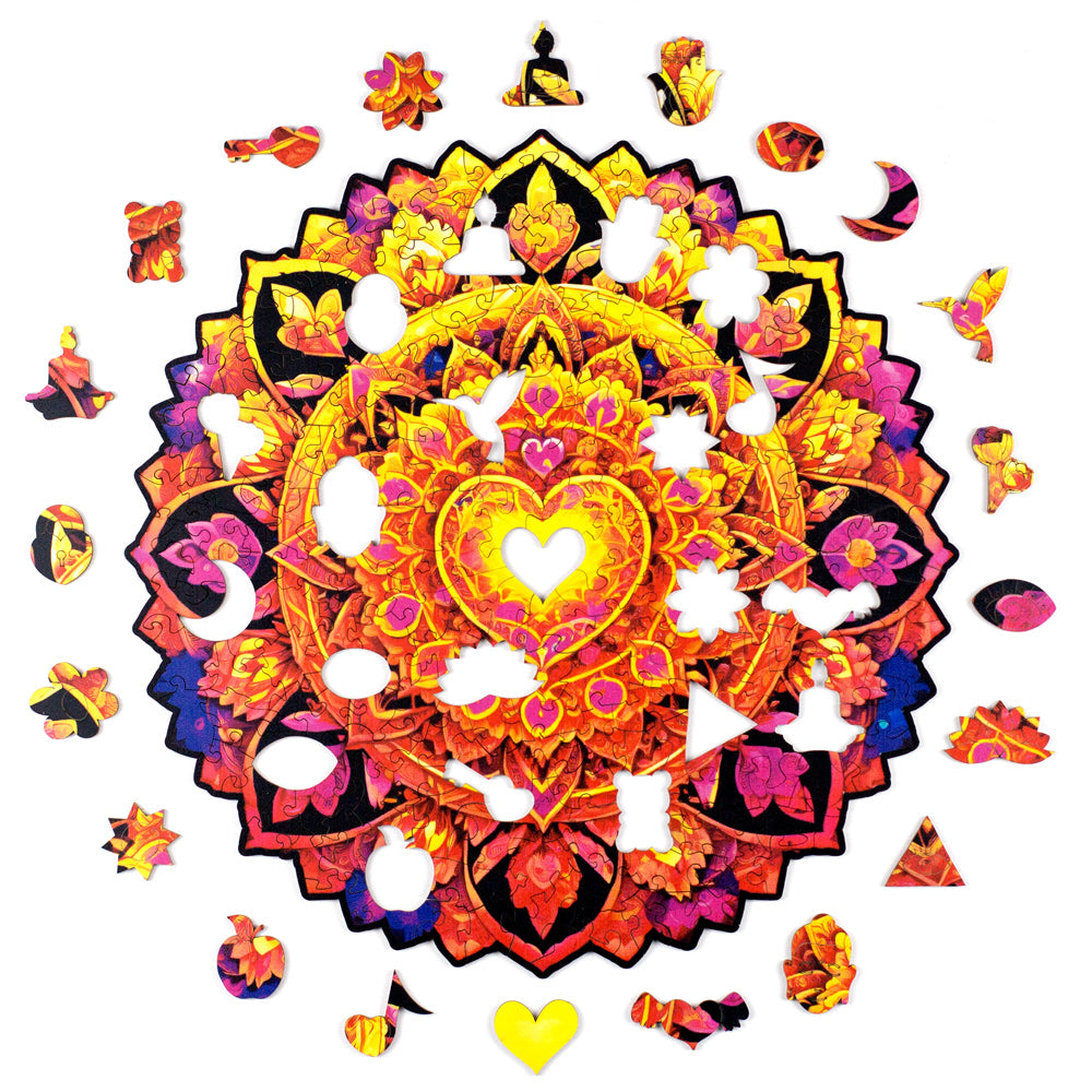Quebra-Cabeça Puzi Mandala do Amor