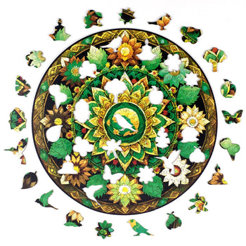 Quebra-Cabeça Puzi Mandala da Natureza