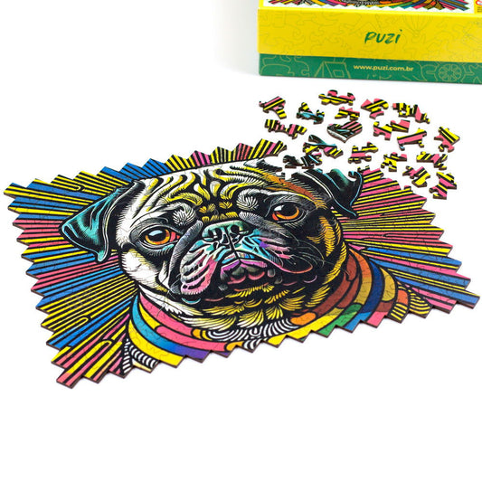 Quebra-Cabeça Pop Art Pug