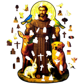 Quebra-Cabeça Puzi Religião - São Francisco de Assis