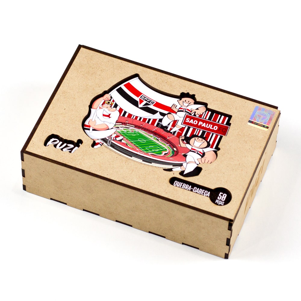Quebra-Cabeça Puzi São Paulo FC Kids - Produto Oficial