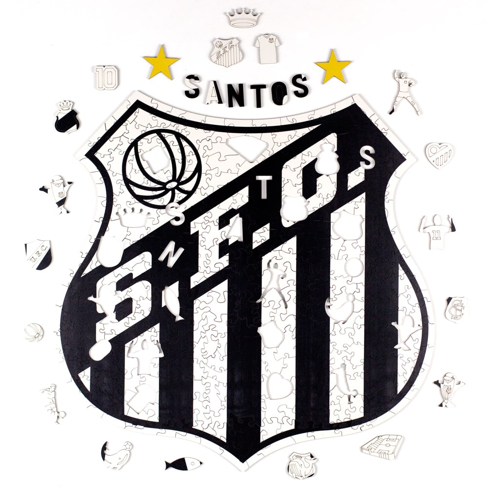 Quebra-Cabeça do Santos: Escudo Oficial