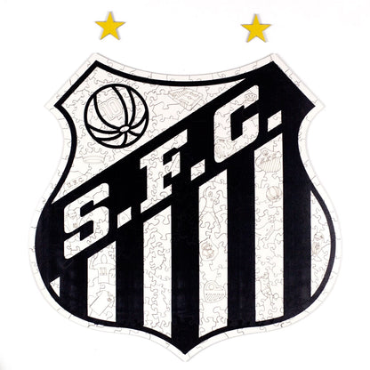 Quebra-Cabeça Escudo Oficial do Santos