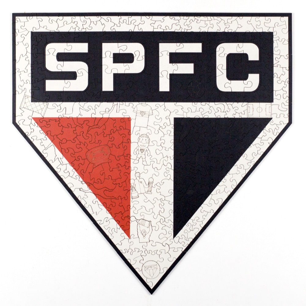 Quebra-Cabeça Escudo Oficial SPFC