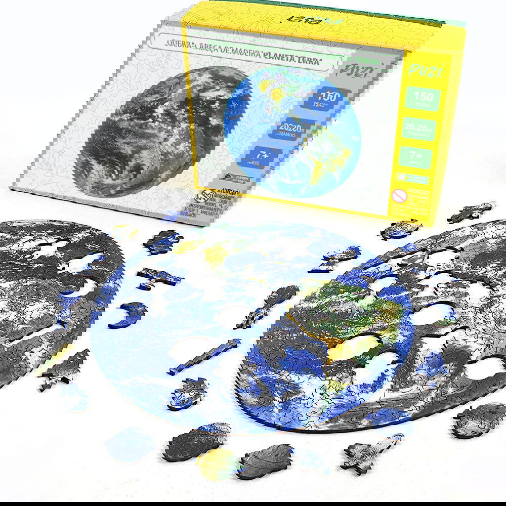 Quebra-Cabeça Planeta Terra