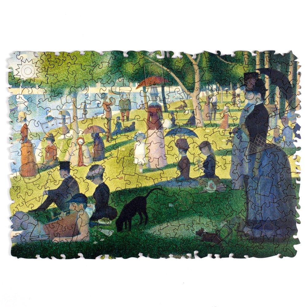 Quebra-Cabeça Uma Tarde de Domingo na Ilha de Grande Jatte – Georges Pierre Seurat