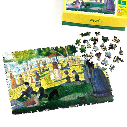 Quebra-Cabeça Uma Tarde de Domingo na Ilha de Grande Jatte – Puzi