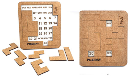 PuziDay: O seu puzzle calendario diário