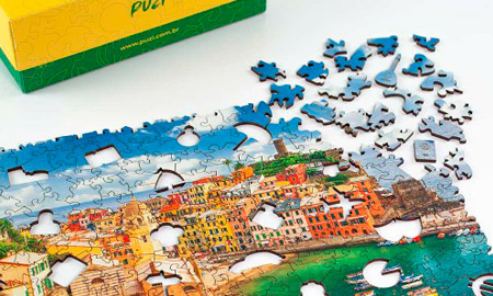 Puzzle de madeira Cinque Terre