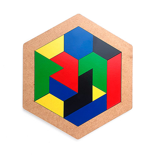 Desafio hexahard colorido