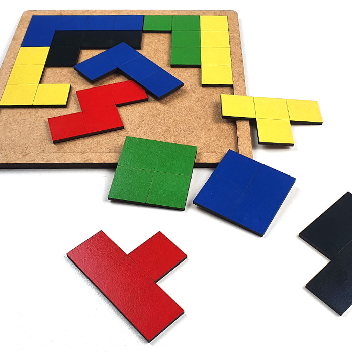 Difícil Puzzle Super Color Blocks